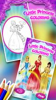 Little Princess Coloring پوسٹر