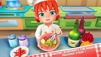 Crazy Cooking Steak Maker 3D screenshot 1