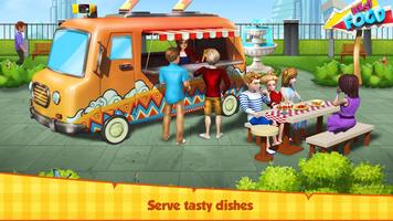 食品卡車 - 廚房廚師的烹飪遊戲 海報