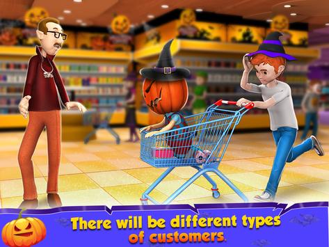 Halloween Supermarket Store banner