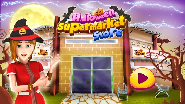 Halloween Supermarket Store banner