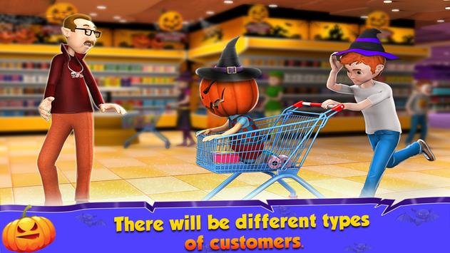 Halloween Supermarket Store banner