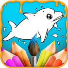 Kids Coloring & Painting Book أيقونة