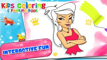 Kids Coloring & Painting Book تصوير الشاشة 2