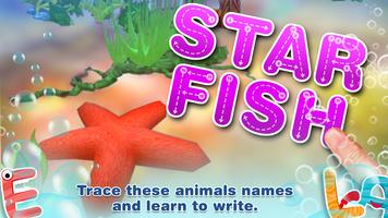 Alphabet in Sea World for Kids syot layar 2