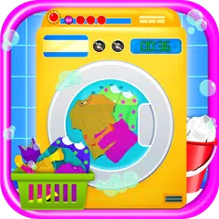 Laundry Girl Dirty Cloth Wash APK download