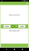 برنامه‌نما Estnisch-Deutscher Übersetzer عکس از صفحه
