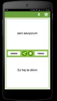 Kürtçe-Türkçe Tercüman imagem de tela 1