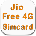 Free Jio 4G SimCard