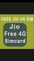 Get Free Jio 4G SimCard Poster
