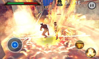 Superhero Street Fighter capture d'écran 1