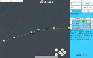Ant Algorithm Simulator capture d'écran 1