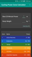 Cycling Power Zones الملصق