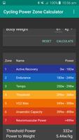 Cycling Power Zones скриншот 2