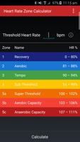 Heart Rate Zones Affiche