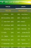 EPL Live Scores 截圖 3