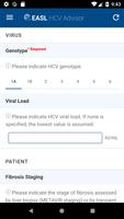 EASL HCV Advisor syot layar 2