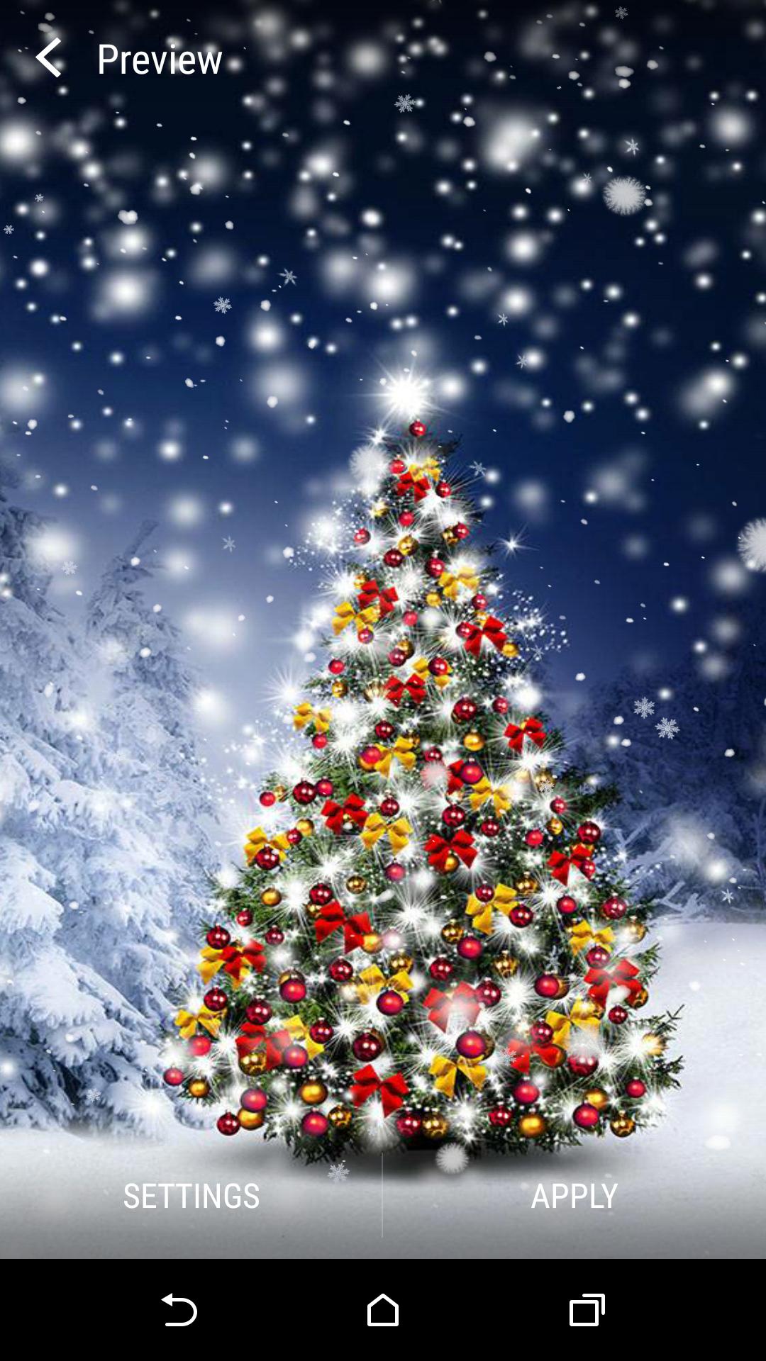 Android 用の Christmas Tree Live Wallpaper Apk をダウンロード