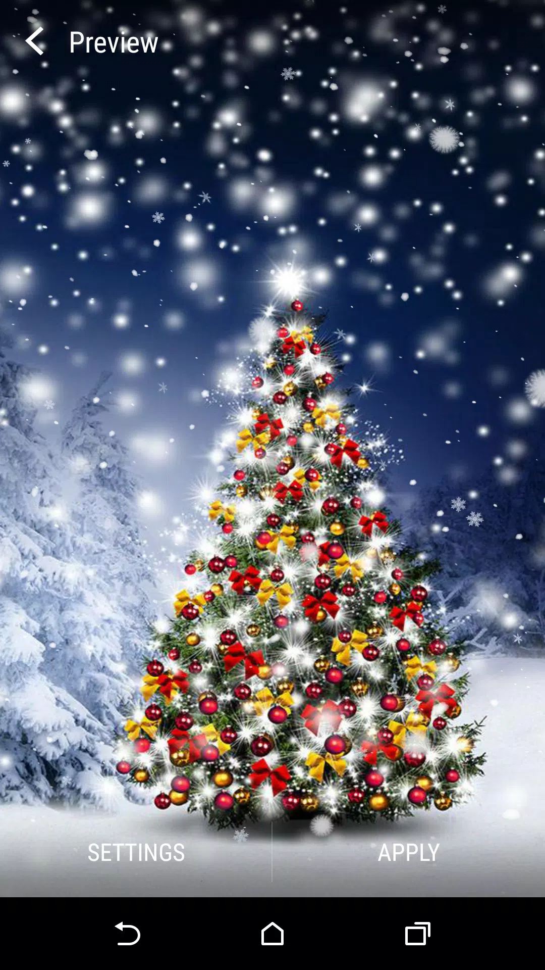 3d Christmas Live Wallpaper