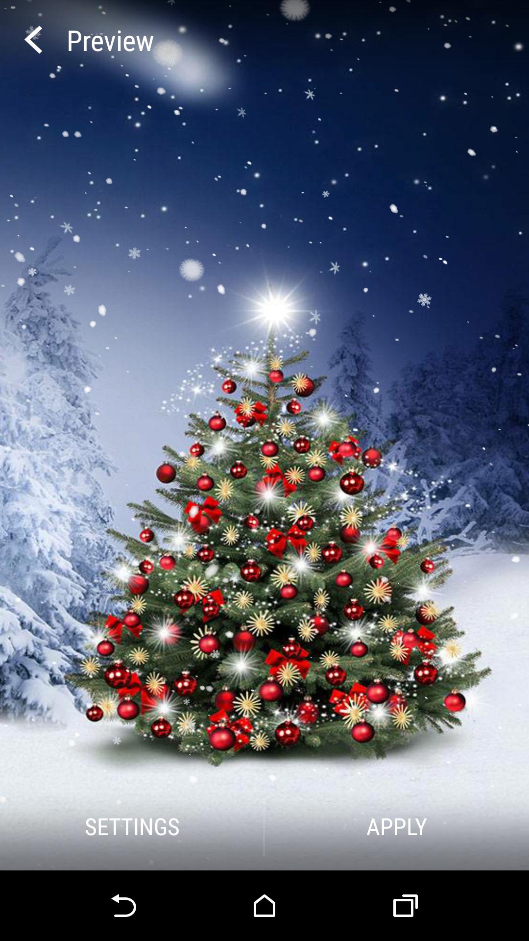Android 用の Christmas Tree Live Wallpaper Apk をダウンロード