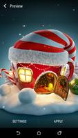 3D Christmas Live Wallpaper capture d'écran 1