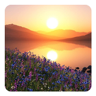 Lake Sunset Live Wallpaper 圖標