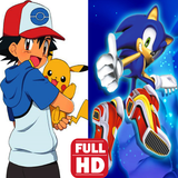 👉 Wallpaper HD Pokemon and Sonic biểu tượng