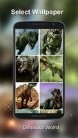 Dinosaur 3D Wallpaper постер