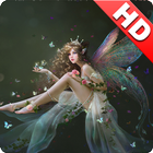 Fairy Girl Wallpaper HD simgesi