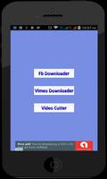 Video Downloader & Trimmer Affiche