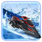 Powerboat Jet Ski Water Surfer Race Simulator Game icône