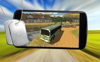 Army Force Coach Transport Bus Driver Simulator 3D capture d'écran 1