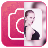 Insta square - snap photo icon