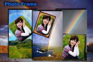 Rainbow Photo Frame Affiche