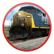 Real Train Driving Train Tracks Simulator Game 3D