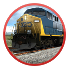 Real Train Driving Train Tracks Simulator Game 3D icône