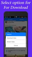 برنامه‌نما Video Downloader For Facebook عکس از صفحه