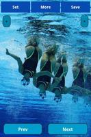 Underwater sports پوسٹر