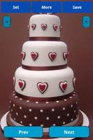 Wedding Cakes Wallpapers capture d'écran 1