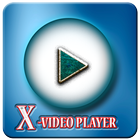 X Video Player - HD X-Player(Fast) আইকন