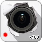 Caméra zoom Hd 360 icône