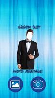 Groom Suit Photo Montage Affiche