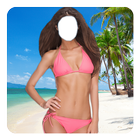 Hot Bikini Body Photo Montage-icoon