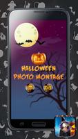 Halloween Photo Montage Affiche