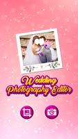 Hochzeit Fotografie Editor Plakat