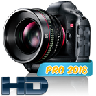 Câmera HD profissional 2018 4k ícone