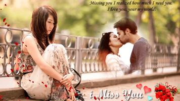 Missyou Photo Frame : Miss you photo editor स्क्रीनशॉट 3