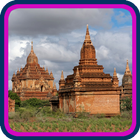 Bagan Myanmar HD Wallpaper أيقونة