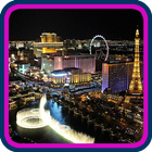 Las Vegas Night HD Wallpaper biểu tượng