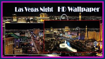 Las Vegas Night HD Wallpaper ポスター